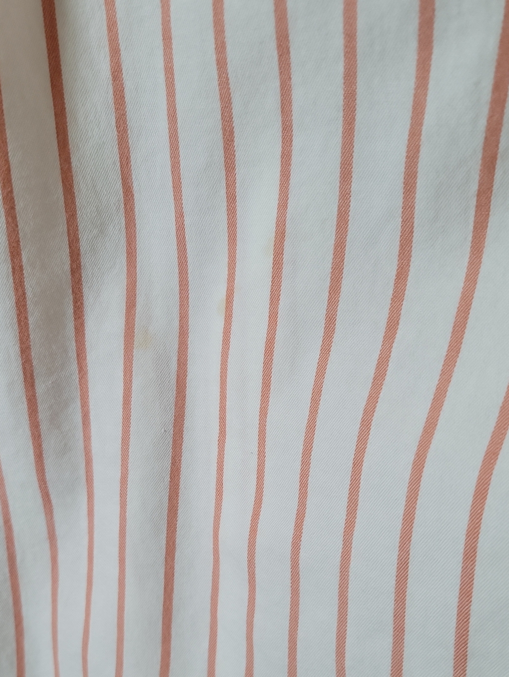 Pact Orange Striped Cotton Sleeveless Shirt Dress Size Medium - Picture 7 of 11